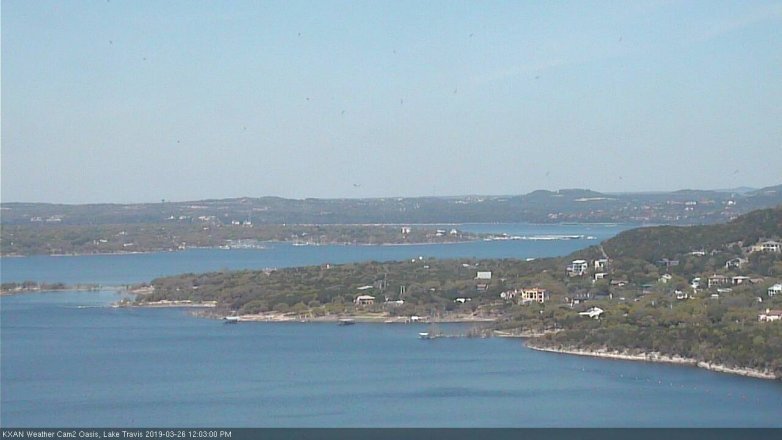 Lake Travis webcam, March 26, 2019 11:05 AM CT