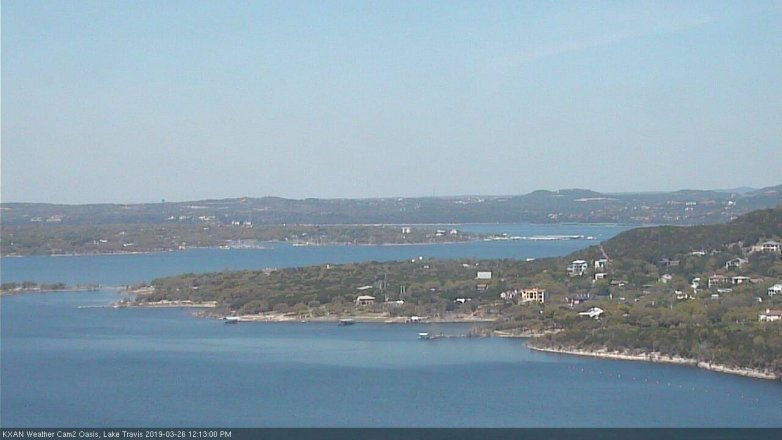 Lake Travis webcam, March 26, 2019 11:15 AM CT