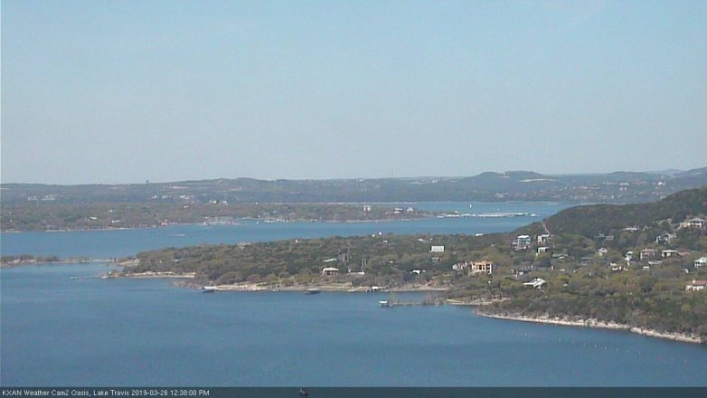 Lake Travis webcam, March 26, 2019 11:40 AM CT