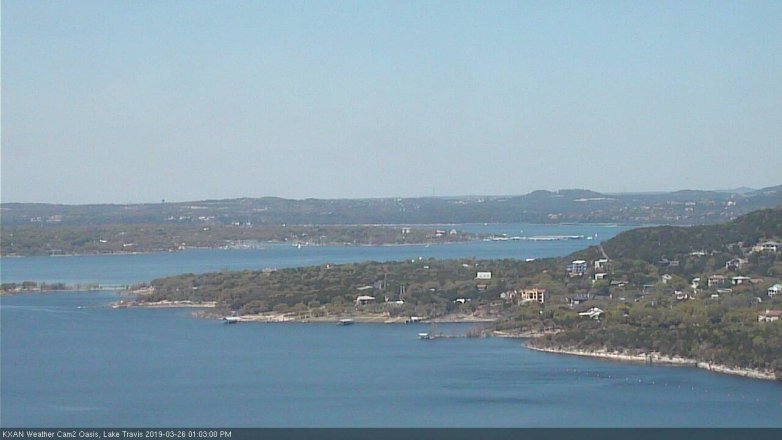 Lake Travis webcam, March 26, 2019 12:05 PM CT