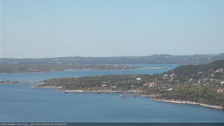 Lake Travis webcam, March 26, 2019 12:10 PM CT