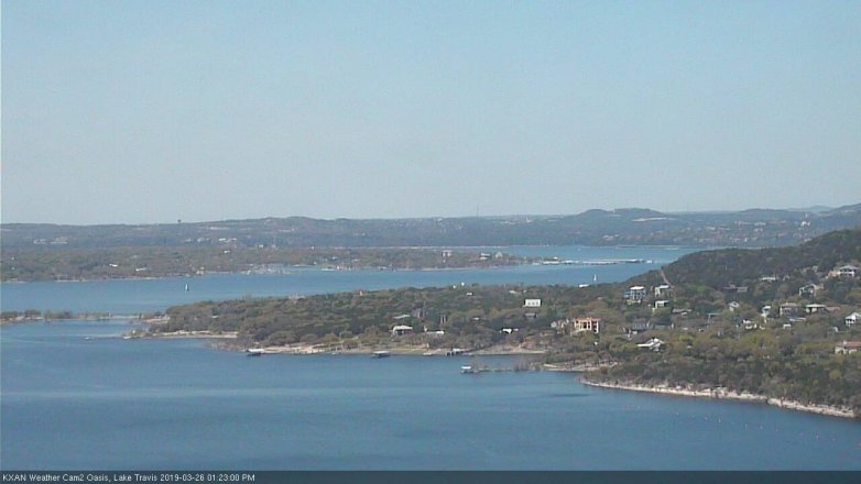 Lake Travis webcam, March 26, 2019 12:25 PM CT