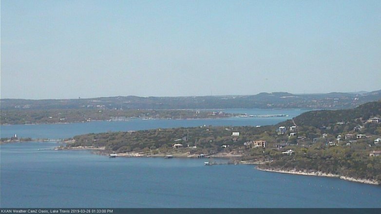 Lake Travis webcam, March 26, 2019 12:35 PM CT