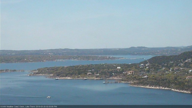 Lake Travis webcam, March 26, 2019 1:05 PM CT