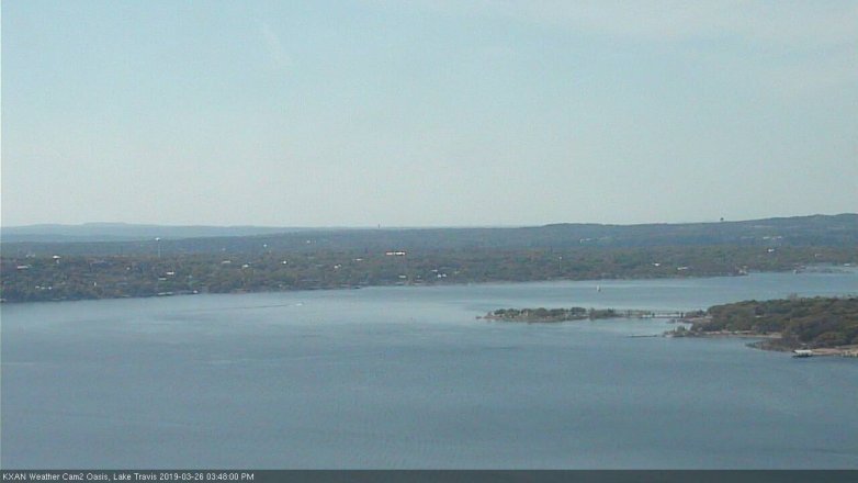 Lake Travis webcam, March 26, 2019 2:50 PM CT