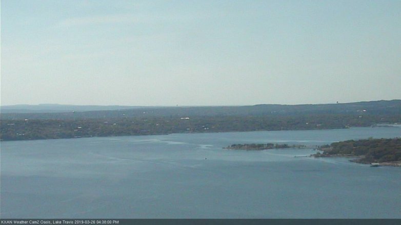 Lake Travis webcam, March 26, 2019 3:40 PM CT
