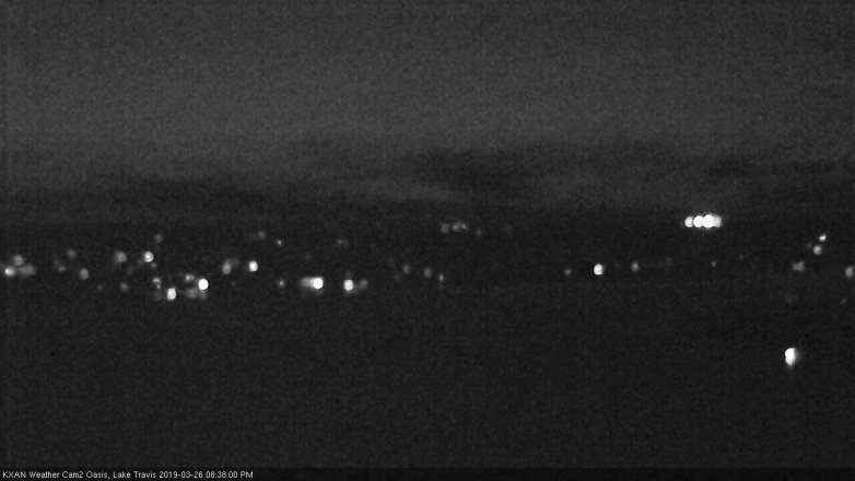 Lake Travis webcam, March 26, 2019 7:40 PM CT