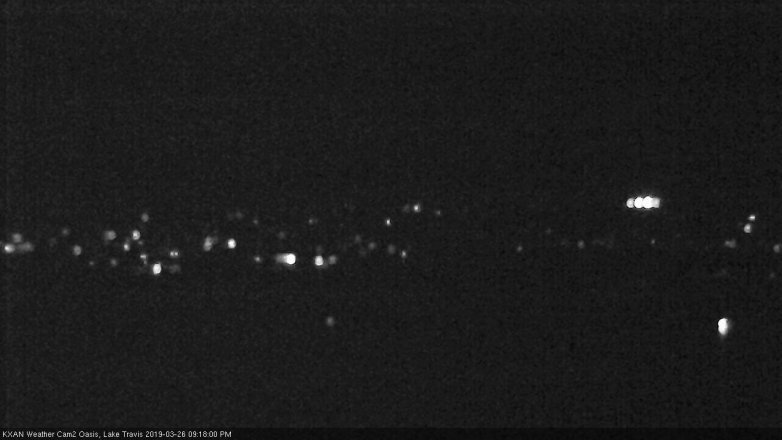 Lake Travis webcam, March 26, 2019 8:20 PM CT