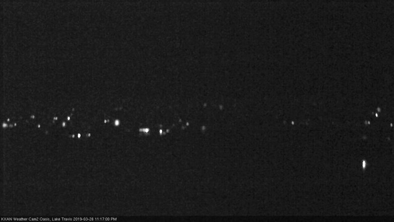 Lake Travis webcam, March 26, 2019 10:20 PM CT