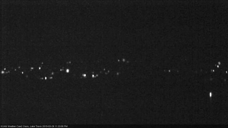 Lake Travis webcam, March 26, 2019 10:35 PM CT