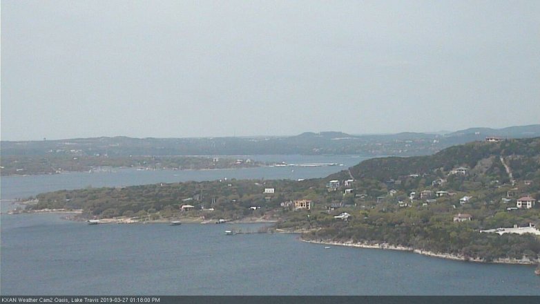 Lake Travis webcam, March 27, 2019 12:20 PM CT