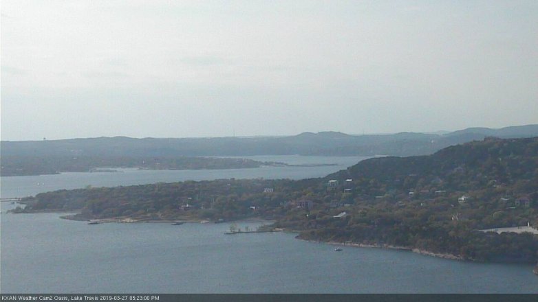 Lake Travis webcam, March 27, 2019 4:25 PM CT