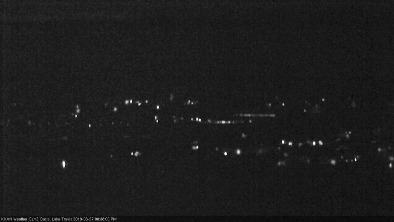 Lake Travis webcam, March 27, 2019 7:40 PM CT