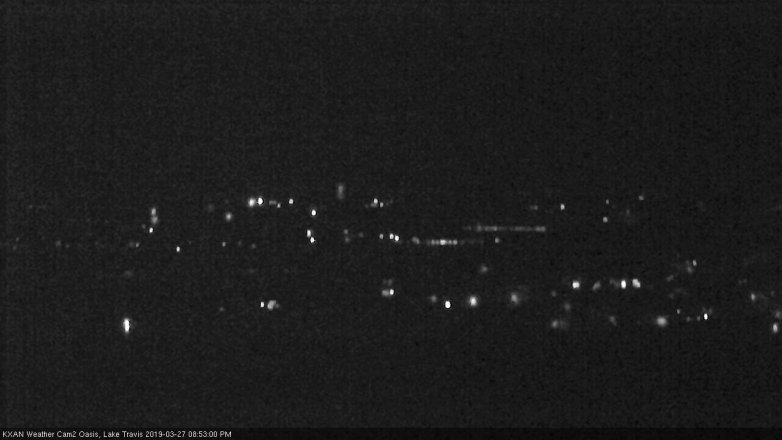 Lake Travis webcam, March 27, 2019 7:55 PM CT