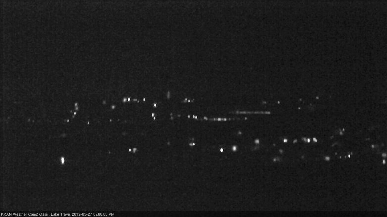 Lake Travis webcam, March 27, 2019 8:10 PM CT