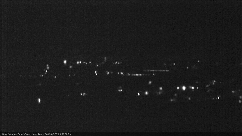 Lake Travis webcam, March 27, 2019 8:55 PM CT