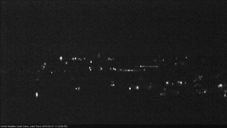 Lake Travis webcam, March 27, 2019 10:25 PM CT