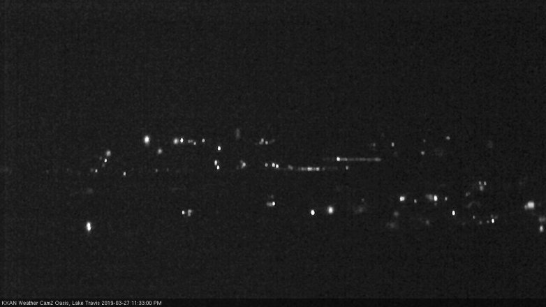 Lake Travis webcam, March 27, 2019 10:35 PM CT