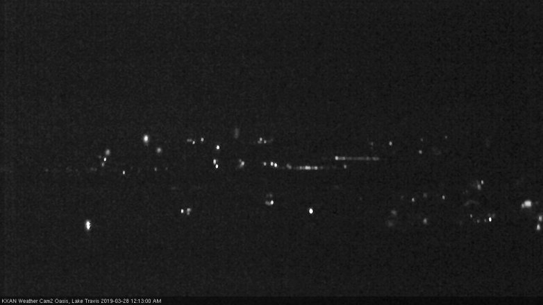 Lake Travis webcam, March 27, 2019 11:15 PM CT
