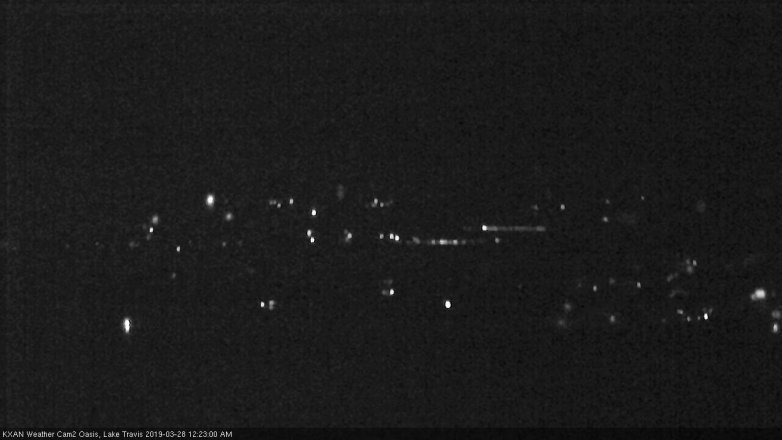 Lake Travis webcam, March 27, 2019 11:25 PM CT