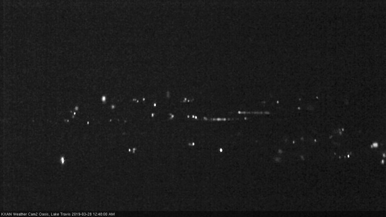 Lake Travis webcam, March 27, 2019 11:50 PM CT
