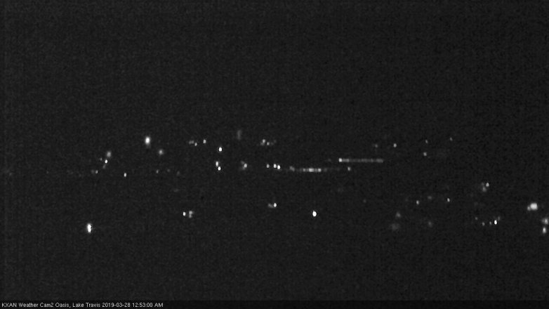 Lake Travis webcam, March 27, 2019 11:55 PM CT