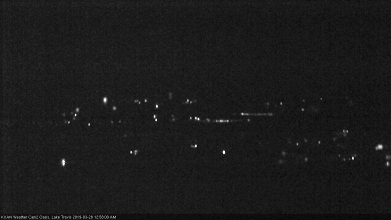 Lake Travis webcam, March 27, 2019 12:00 AM CT