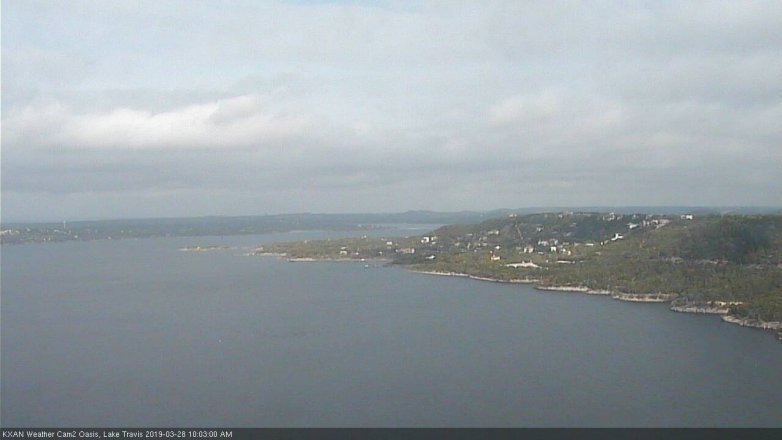 Lake Travis webcam, March 28, 2019 9:05 AM CT