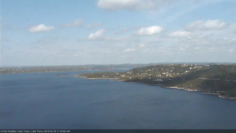Lake Travis webcam, March 28, 2019 10:35 AM CT
