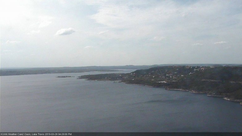 Lake Travis webcam, March 28, 2019 3:30 PM CT