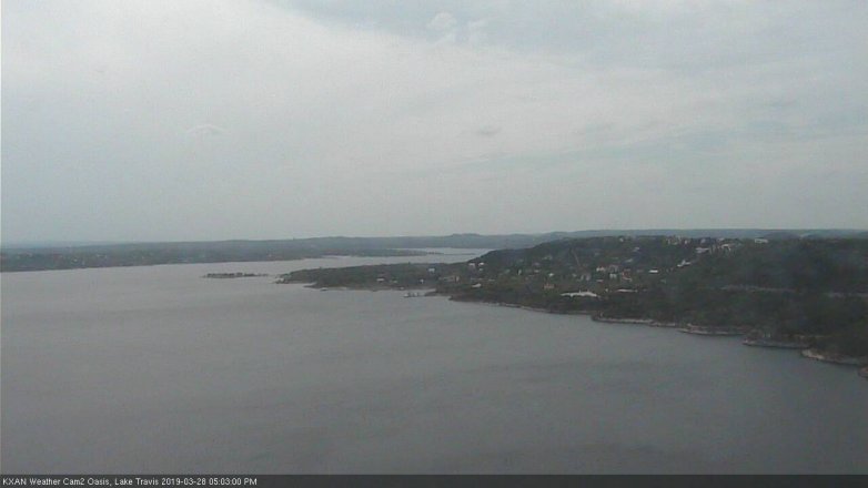 Lake Travis webcam, March 28, 2019 4:05 PM CT