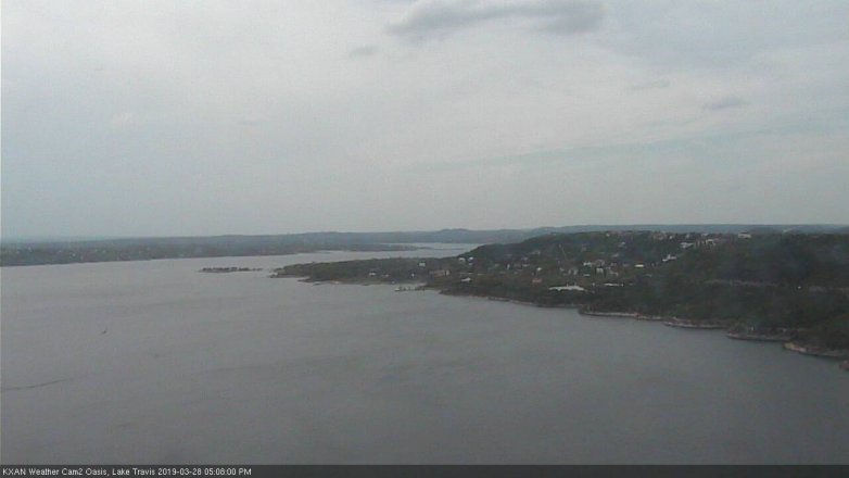 Lake Travis webcam, March 28, 2019 4:10 PM CT