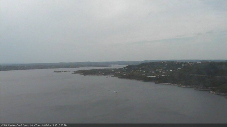 Lake Travis webcam, March 28, 2019 4:20 PM CT
