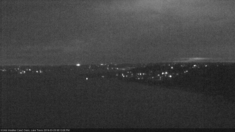 Lake Travis webcam, March 28, 2019 7:15 PM CT