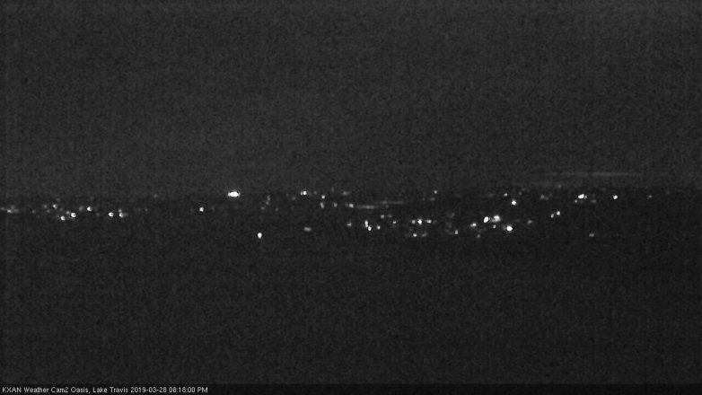 Lake Travis webcam, March 28, 2019 7:20 PM CT