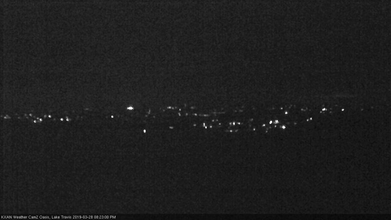 Lake Travis webcam, March 28, 2019 7:25 PM CT