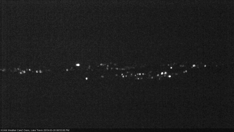 Lake Travis webcam, March 28, 2019 7:55 PM CT