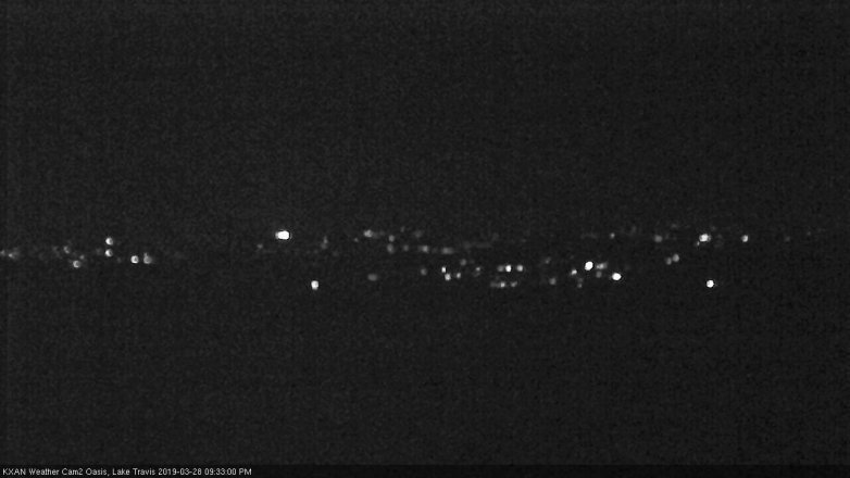Lake Travis webcam, March 28, 2019 8:35 PM CT