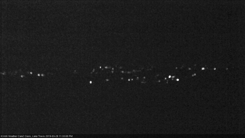 Lake Travis webcam, March 28, 2019 10:35 PM CT