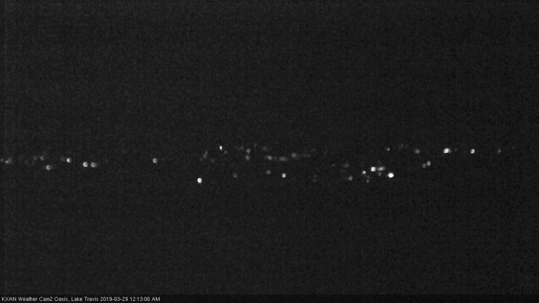 Lake Travis webcam, March 28, 2019 11:15 PM CT