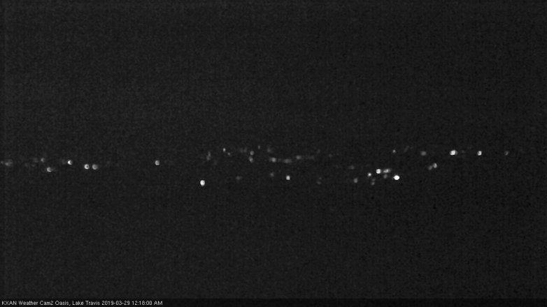Lake Travis webcam, March 28, 2019 11:20 PM CT