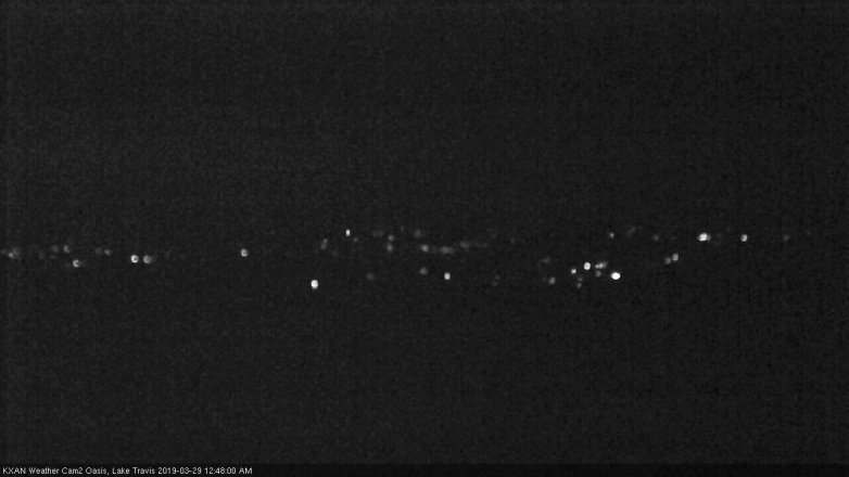 Lake Travis webcam, March 28, 2019 11:50 PM CT