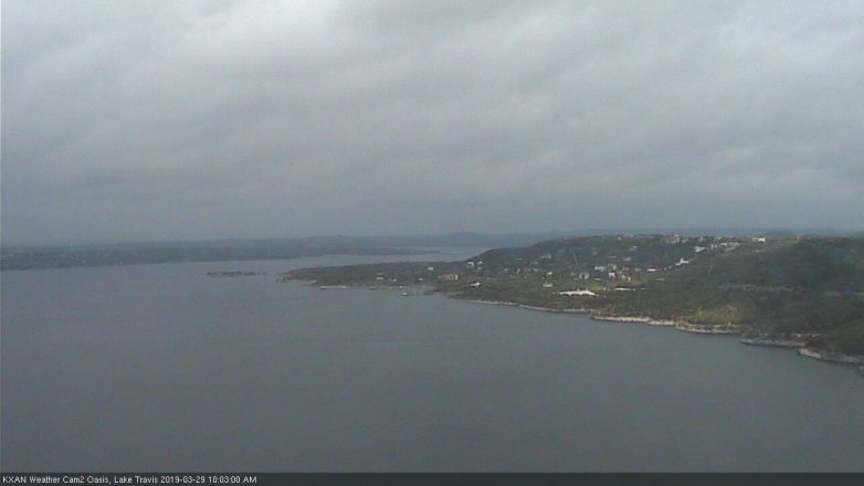 Lake Travis webcam, March 29, 2019 9:05 AM CT