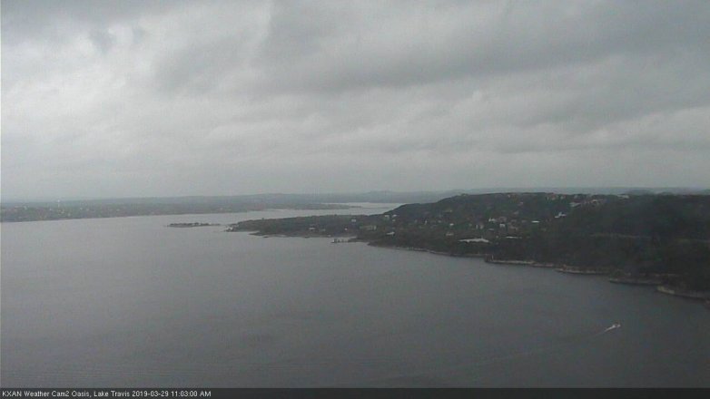 Lake Travis webcam, March 29, 2019 10:05 AM CT