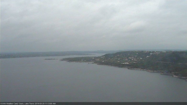 Lake Travis webcam, March 29, 2019 10:15 AM CT