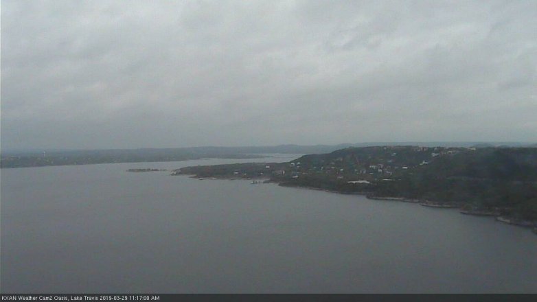 Lake Travis webcam, March 29, 2019 10:20 AM CT