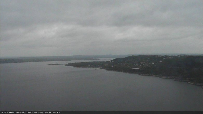 Lake Travis webcam, March 29, 2019 10:30 AM CT