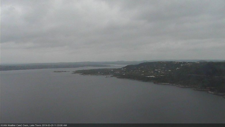 Lake Travis webcam, March 29, 2019 10:35 AM CT