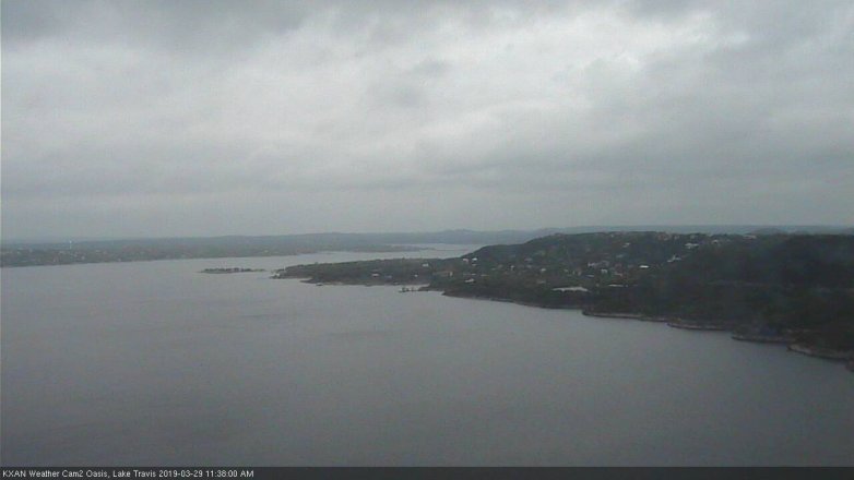 Lake Travis webcam, March 29, 2019 10:40 AM CT