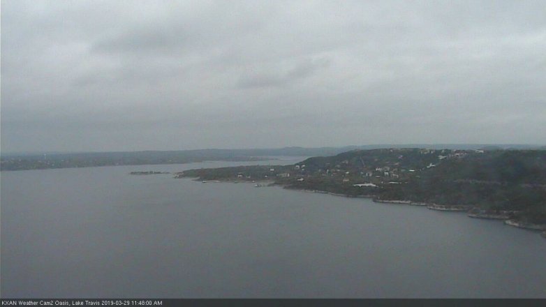 Lake Travis webcam, March 29, 2019 10:50 AM CT